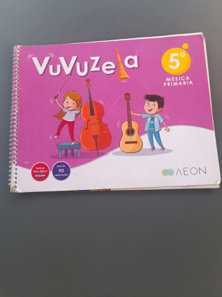 Libro Música 5º Primaria Vuvuzela AEON