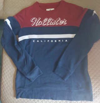 Sudadera oversize Hollister Mujer Talla S