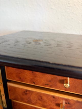 Joyero marquetería madera
