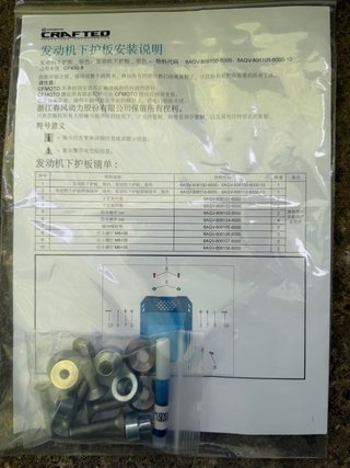 Cubre cárter CF Moto 450 MT Original
