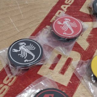 Abarth Tapa Bujes Llanta Center Caps 50 o 60mm