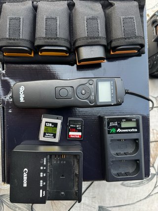 Equipo Canon R5, impecable con extras