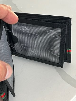 Portafoglio Gucci nero da uomo