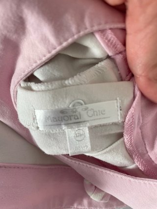 Vestido y mono niña 12 meses