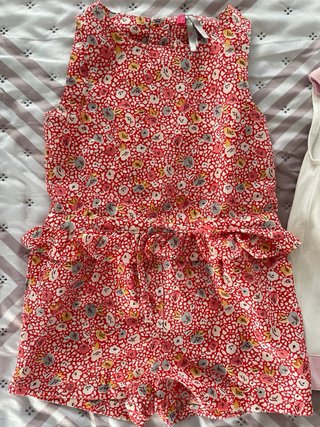Vestido y mono niña 12 meses
