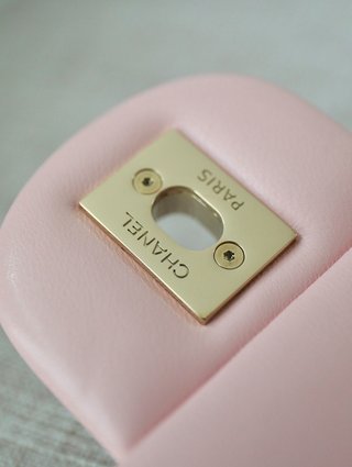 Bolso Chanel Classic 11.12 Rosa Suave Piel