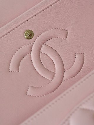 Bolso Chanel Classic 11.12 Rosa Suave Piel