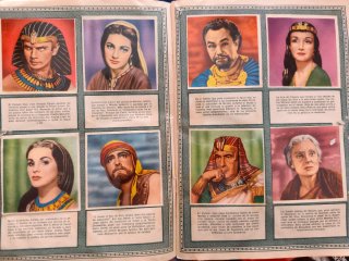 Álbum de Cromos Los Diez Mandamientos