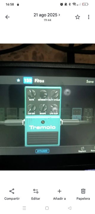 Pedalera Fender Tone Master Pro + FR12