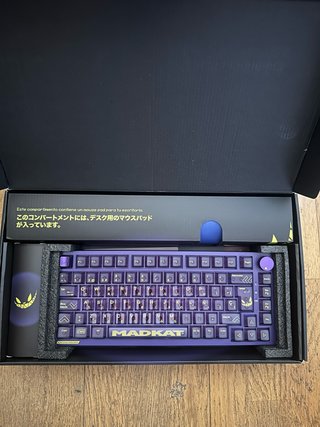 Teclado Mecánico MadKat Drop 02 Morado
