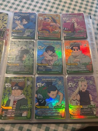 Colección Cartas Naruto Mythos TCG 1 edicion