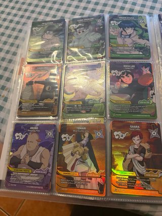 Colección Cartas Naruto Mythos TCG 1 edicion