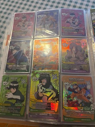 Colección Cartas Naruto Mythos TCG 1 edicion