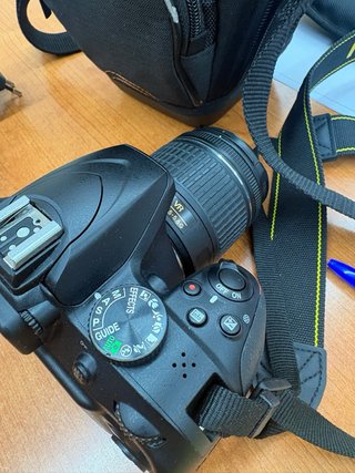Nikon D3400 + Objetivo 18-55 VR + Bolsa y Baterías