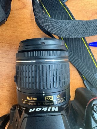 Nikon D3400 + Objetivo 18-55 VR + Bolsa y Baterías