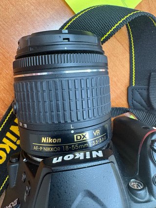 Nikon D3400 + Objetivo 18-55 VR + Bolsa y Baterías