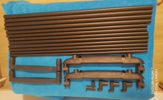 Perchero Doble Extensible con Ruedas