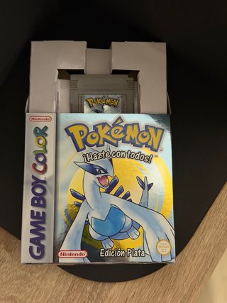 Pokemon Plata GameBoyColor Caja y Cartucho Origial