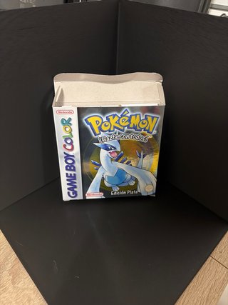 Pokemon Plata GameBoyColor Caja y Cartucho Origial