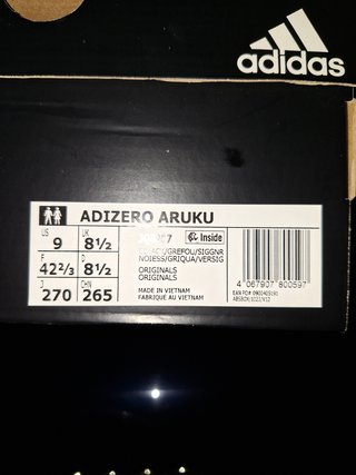 Adidas Adizero Aruku Talla 42.5