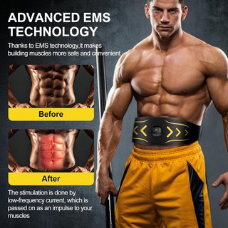 Electroestimulador Abdominal 10 Modos