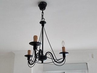 Conjunto de 2 candelabros de techo