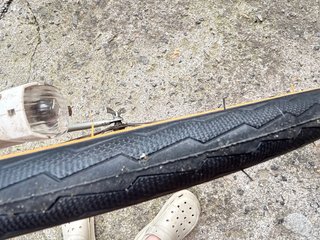 Bicicleta de carretera clásica