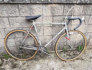 Bicicleta de carretera clásica