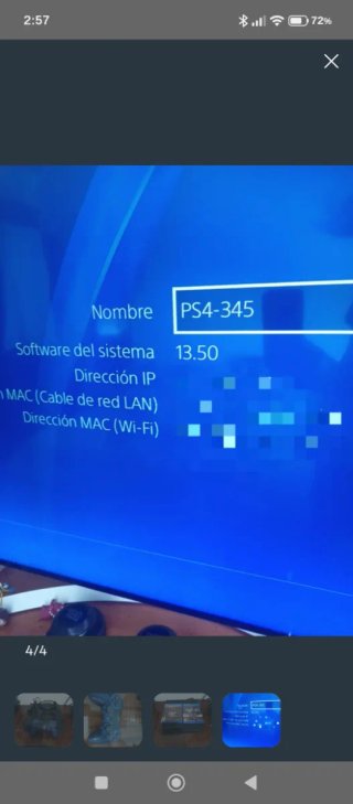 PS4 (PlayStation 4) 500GB Negra