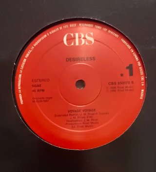 DISCO VINILO DESIRELESS "VOYAGE VOYAGE"