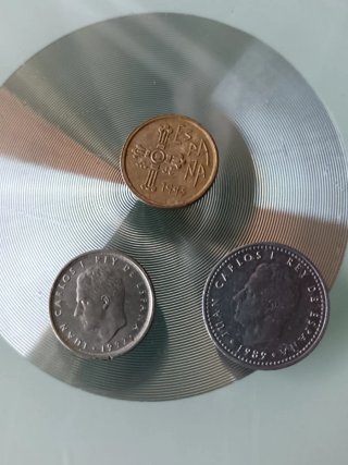 Moneda 500 pesetas Juan Carlos y Sofía 1989
