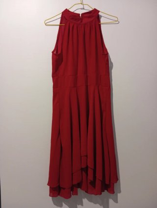 Vestido Corto Rojo Talla S