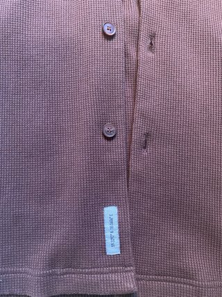 Camisa H&M Manga Corta Marrón