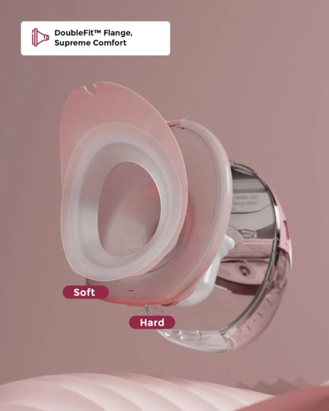 Momcozy M6 Estrazione del Latte a Mano Libera Doppia