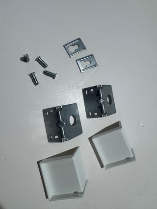 Soportes pared Kallax Ikea nuevos