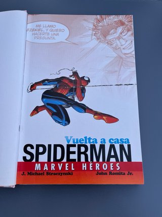 comic spiderman vuelta a casa