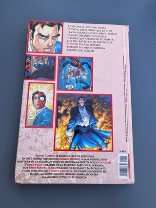 comic spiderman vuelta a casa