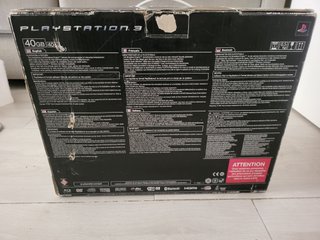 PlayStation 3 Fat 40GB con scatola + Manuale