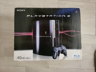 PlayStation 3 Fat 40GB con scatola + Manuale