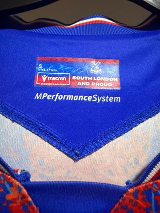 Camiseta Macron Crystal Palace 10 Eze 2024