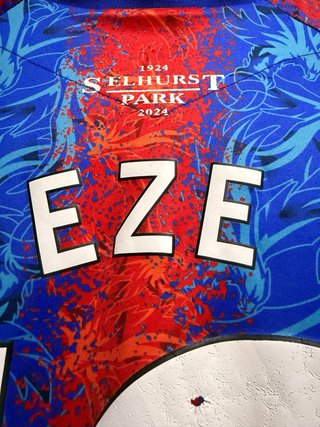 Camiseta Macron Crystal Palace 10 Eze 2024