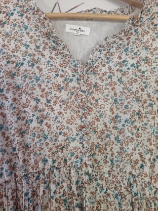 Vestido estampado floral