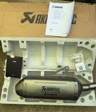 Akrapovic CFMoto 450Mt Escape