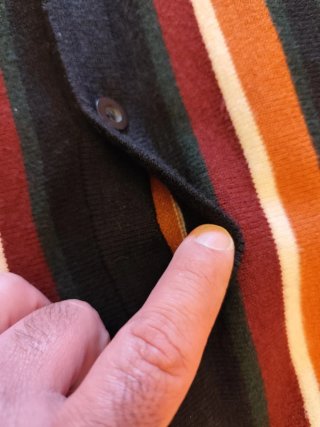 Chaqueta de punto vintage XL, como nueva