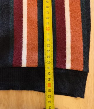 Chaqueta de punto vintage XL, como nueva