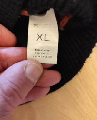 Chaqueta de punto vintage XL, como nueva