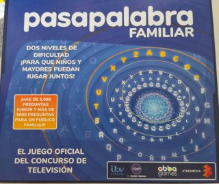 Pasapalabra Familiar prácticamente sin usar.