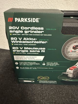 Parkside 20V Radial sin Batería