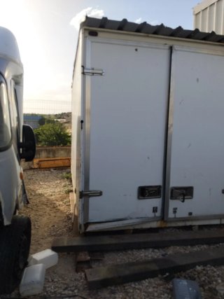 Caja de camión para caseta o trastero