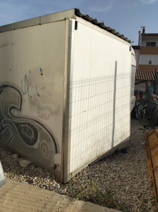 Caja de camión para caseta o trastero